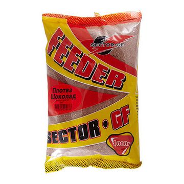 Прикормка GF Sector 1кг ФИДЕР ПЛОТВА Шоколад
