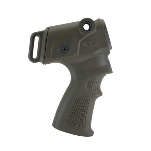 Рукоятка с заглушкой на Remington 870/750, DLG Tactical. Черный