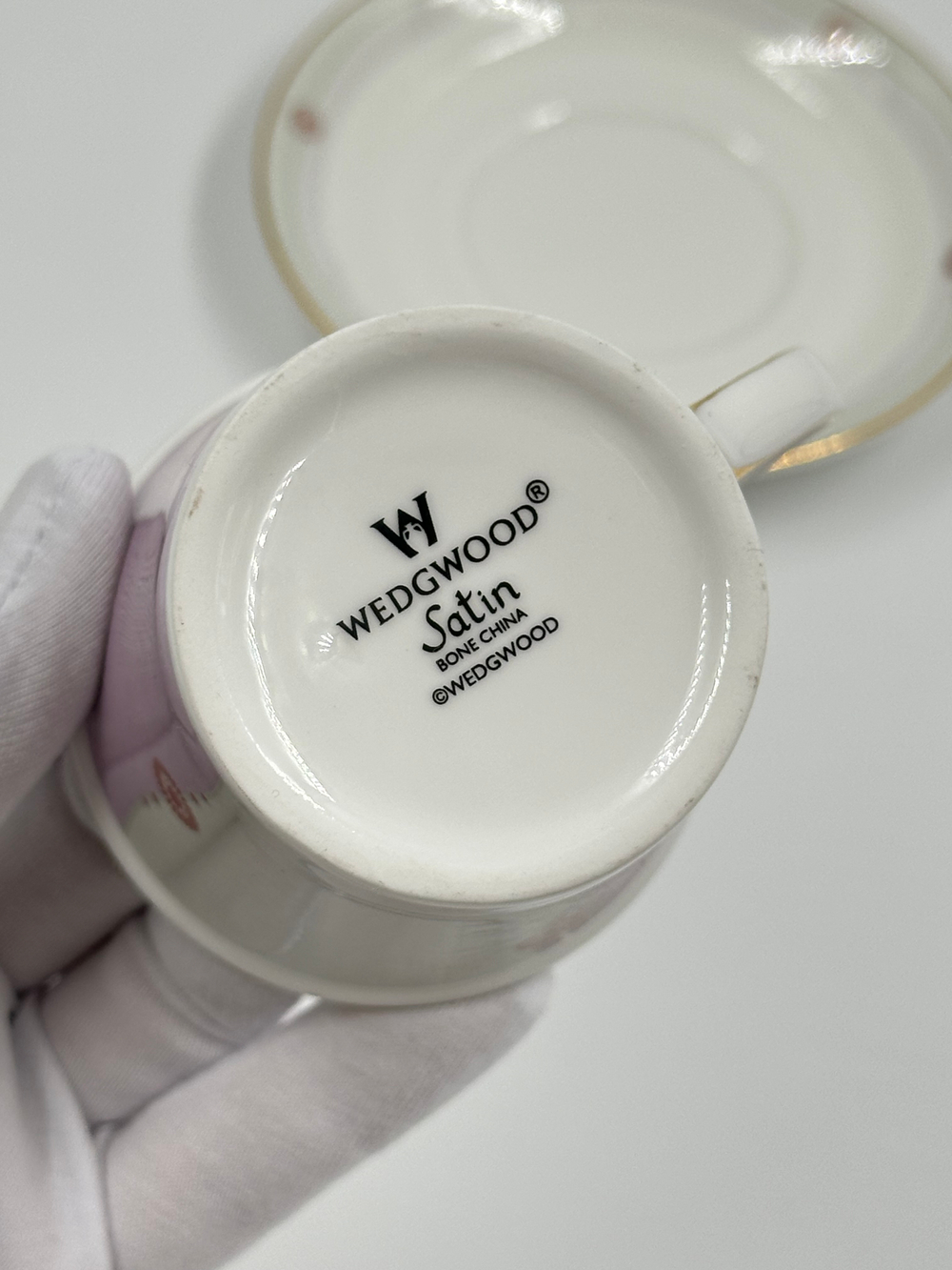 Кофейная пара Wedgwood «Satin»