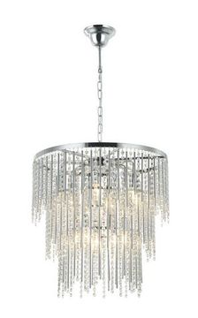 Люстра подвесная 12*Е14 2145/09/12P хром Grandex Stilfort