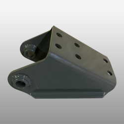 WG9925688102 - Кронштейн крепления заднего амортизатора верхний на Sitrak