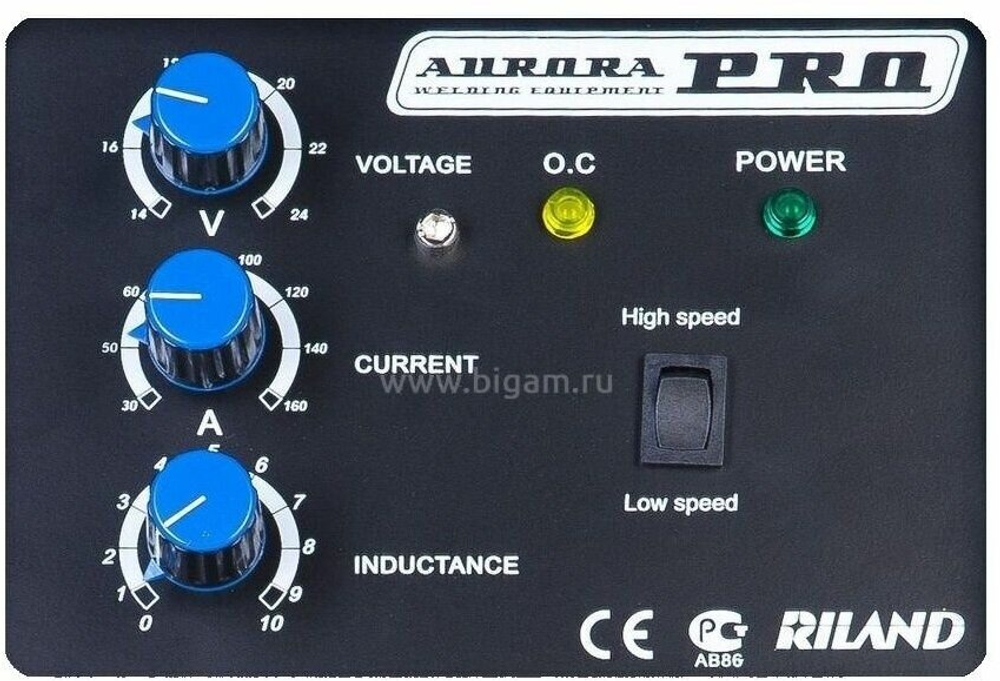 Сварочный аппарат инверторного типа Aurora OVERMAN 160, MIG/MAG