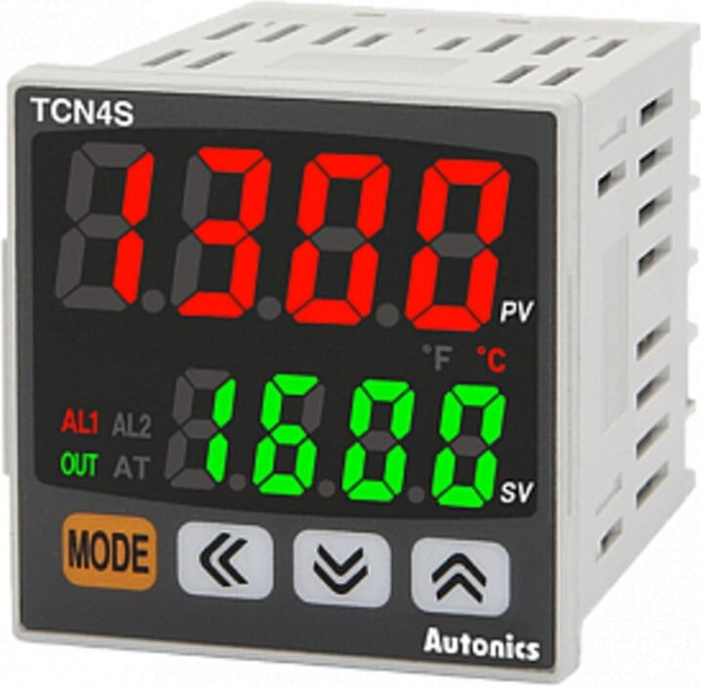 TCN4S-24R, Температурный контроллер, 48х48, реле+ТТР, сигн.х2, 100-240В~, артикул A1500003928R