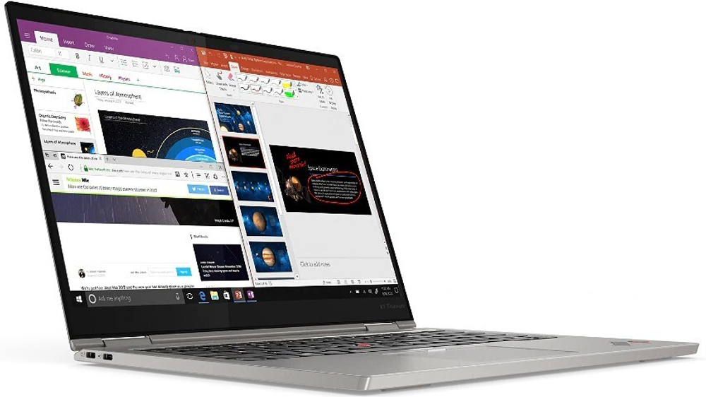 Ноутбук Lenovo ThinkPad X1 Titanium Yoga (20QA001HRT) 13.5;;(2256x1504)IPS Cенсорный/ i5-1130G7(1.8ГГц)/ 16Гб/ 256Gb SSD/ Iris Xe Graphics/ нет DVD/ Win10 Pro/ Серый