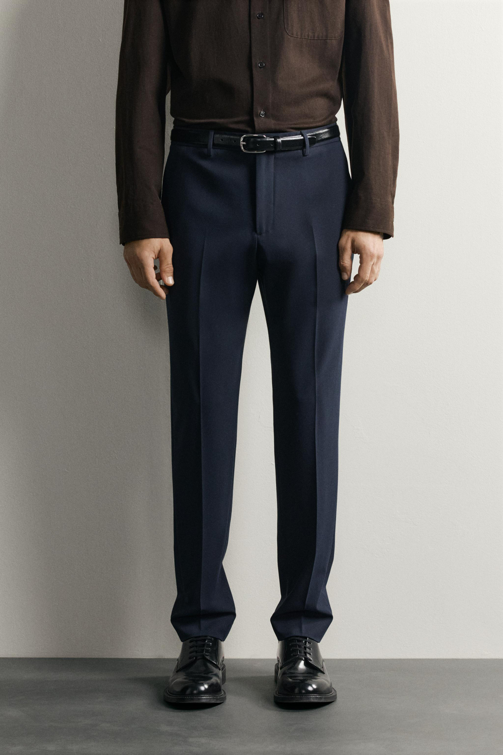 КОСТЮМНЫЕ БРЮКИ SLIM FIT — ZARA