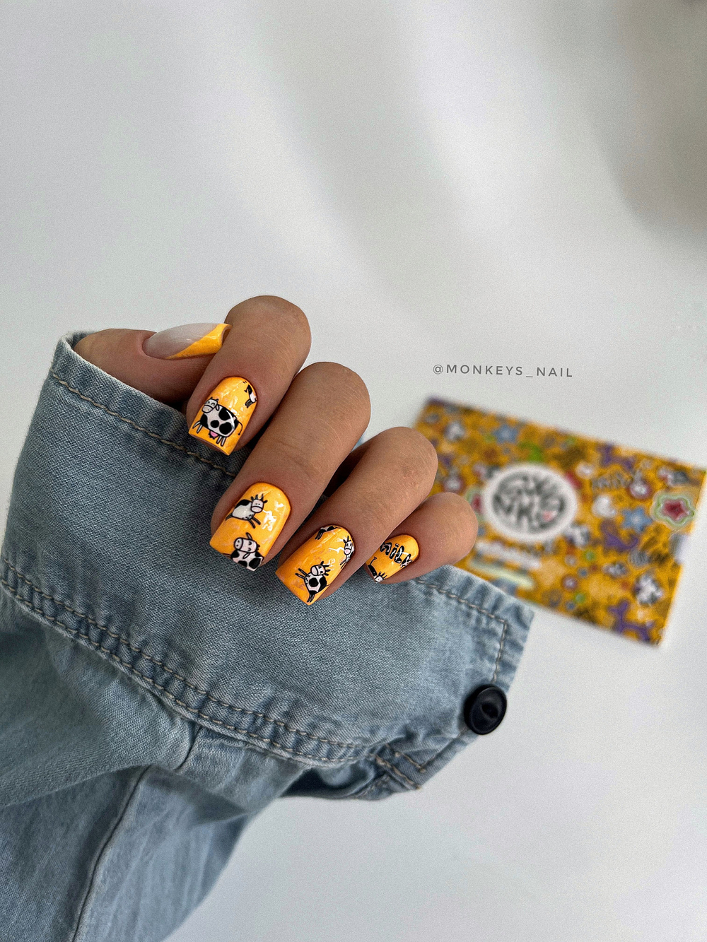 Swanky Stamping Пластина для стемпинга 140 коровы