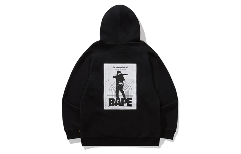 A Bathing Ape X Alpha Industries Rib Collar Худи