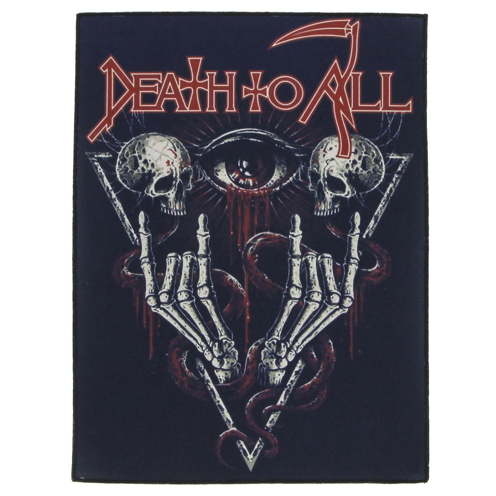 Нашивка спиновая группы Death