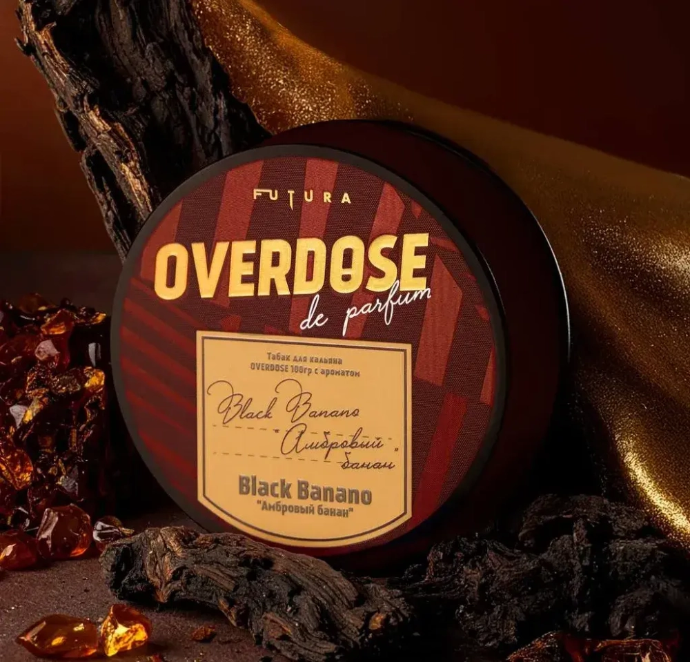 Overdose 100гр. Black Banano (Амбровый банан)
