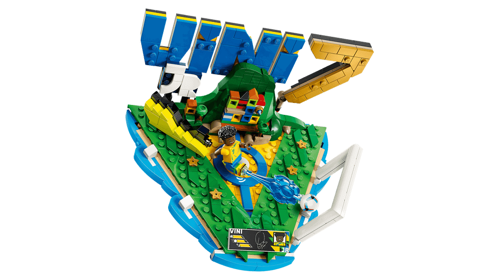 Конструктор LEGO Editions 43027 Vini Jr. – Soccer Highlights