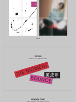 Альбом KIM WOOJIN - The moment : , Bounce 2nd Mini Album 2 Version SET