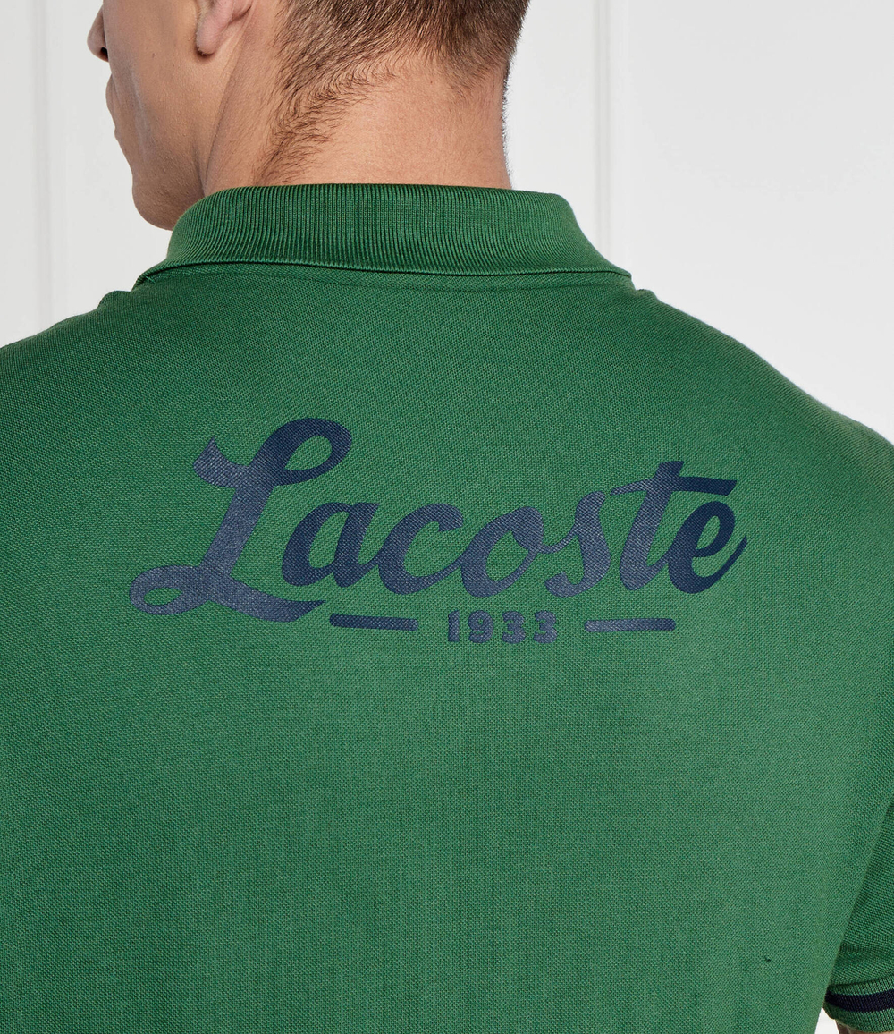 Поло Lacoste - зеленый(DH7436)