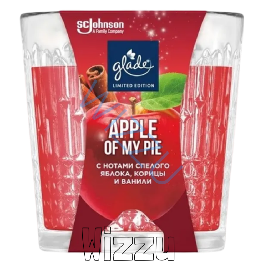 jb.Glade Свеча ароматическая LTO "Apple of my Pie" 130г 6шт/уп