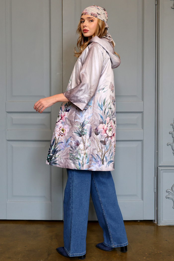 Coat "Monica-25. Peonies (A. Ostrovskaya)"