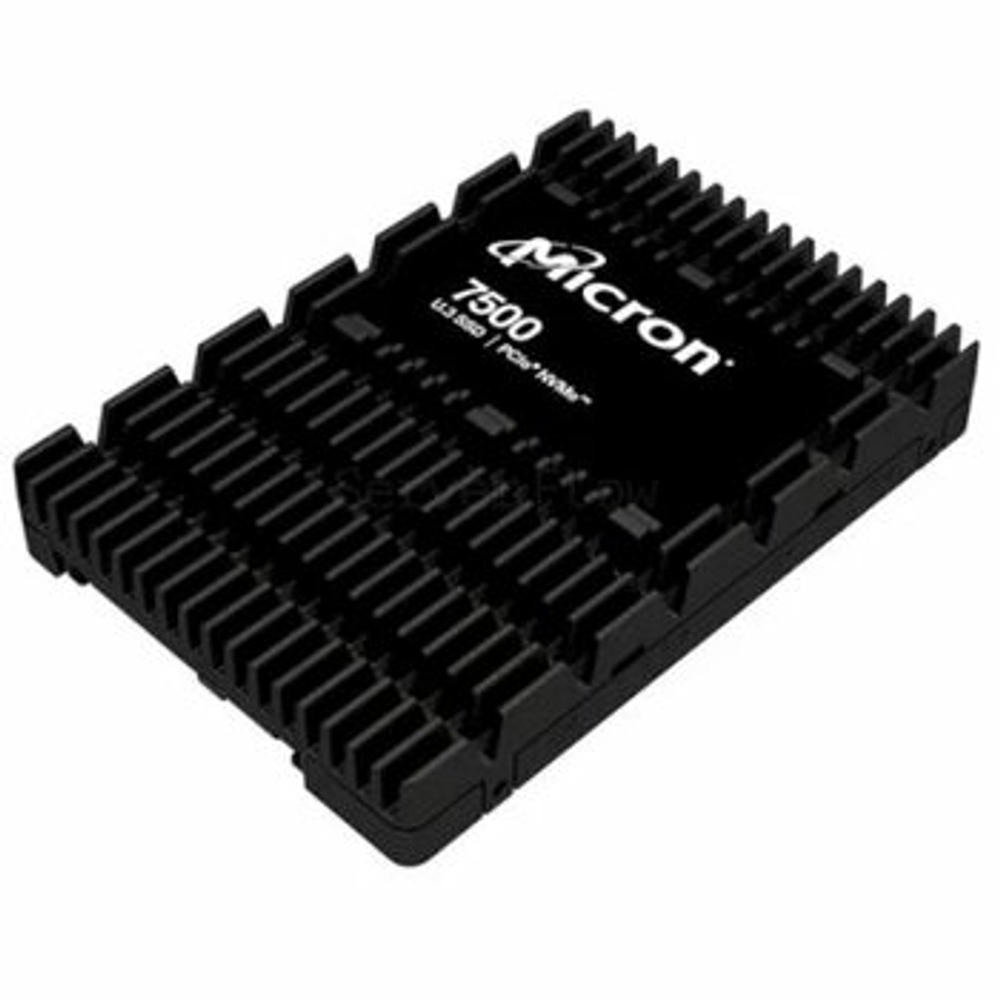 SSD CRUCIAL Micron 7450 Max, 6.4 ТБ, U.3, PCIe 4.0, NVMe, MTFDKCC6T4TGQ