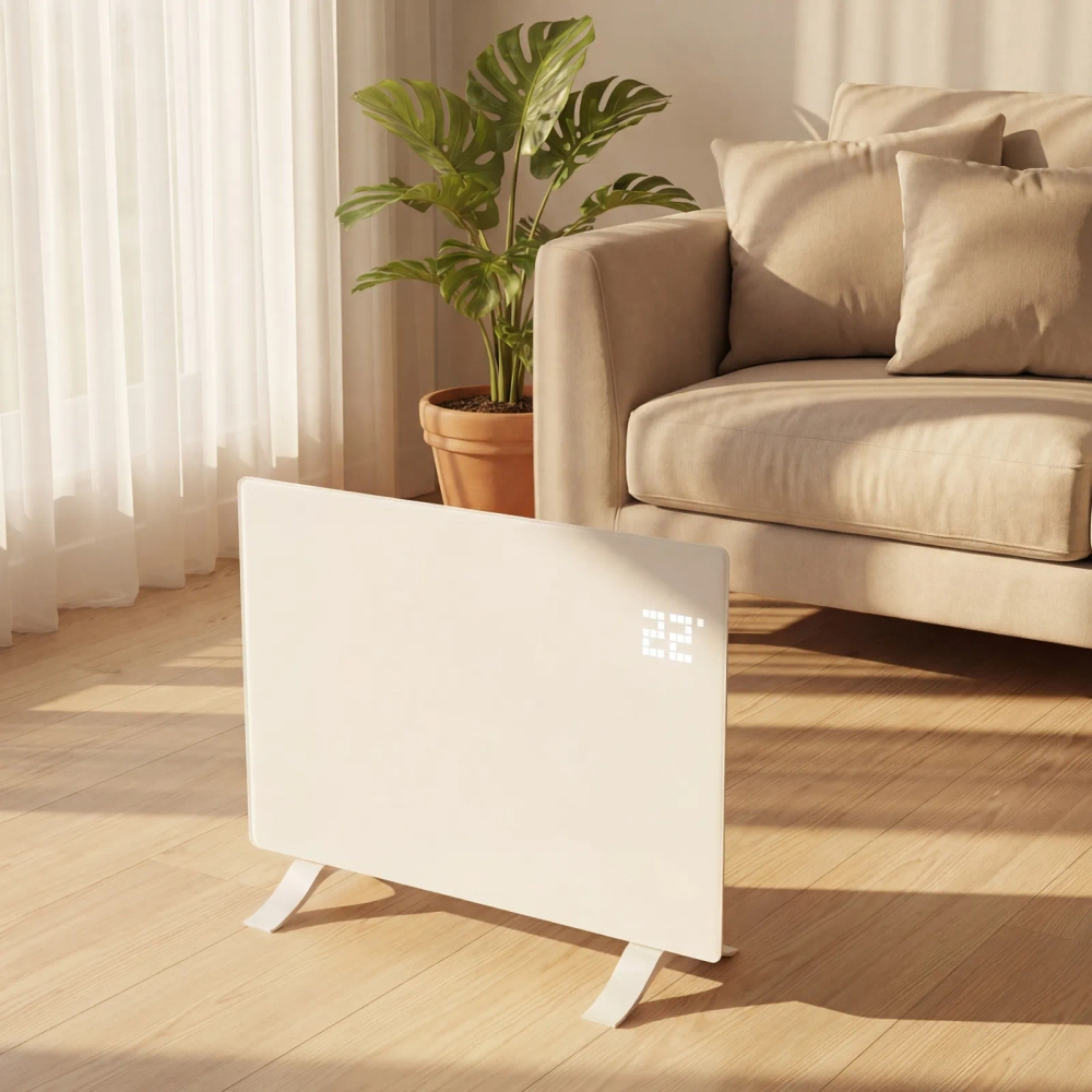 Конвектор электрический 1500 Вт Denzel OptiPrime-1500 Wi-Fi, тачскрин, цифровой термостат (98122)