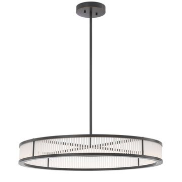 Eichholtz Chandelier Thibaud L, Bronze Highlight Finish / Frosted Glass