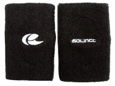 Напульсник теннисный Solinco Wristband Double Wide - black