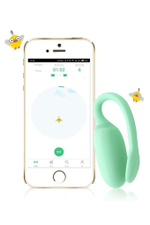 Тренажер Кегеля FitCute Kegel Rejuve бирюзовый 19,5 см