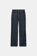 ДЖИНСЫ ПРЯМОГО КРОЯ СО СРЕДНЕЙ ПОСАДКОЙ — ZW COLLECTION — ZARA