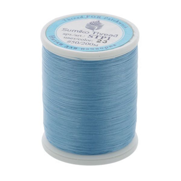 Нитки для пэчворка SumikoThread 200 м, (219 ярд), 23 голубой