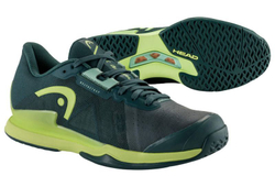Мужские теннисные кроссовки Head Sprint Pro 3.5 - forest green/light green