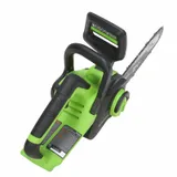 Цепная пила аккумуляторная Greenworks Арт. 2007007UA, 24V, 30см, бесщеточная, c 1хАКБ 2 Ач и ЗУ — фото 2
