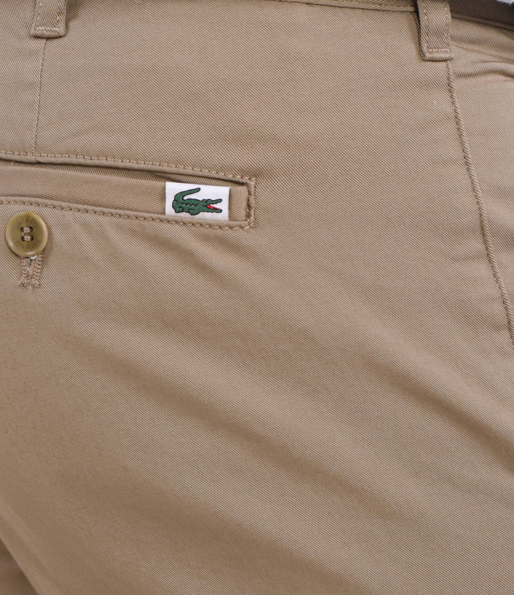 чиносы Lacoste - коричневый(HH2661)