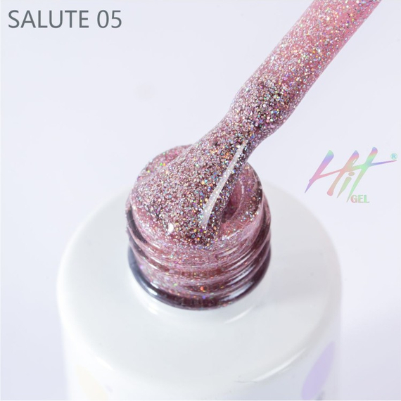 HIT gel, Гель-лак "Салют/Salute" №05, 9 мл