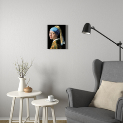 IKEA PJÄTTERYD (ИКЕА ПЙЭТТЕРУД) — Изображение, девушка с жемчужиной, 2, 30x40 см, фото 4