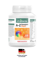 altapharma A-Z Depot комплекс витаминов и минералов, 140 г.