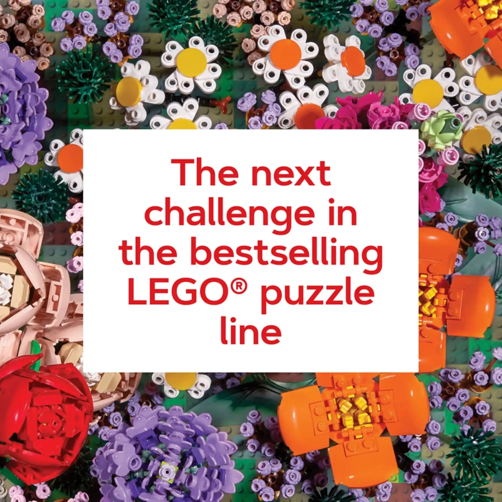 Конструктор LEGO 5007851 Цветочный пазл из 1000 частей