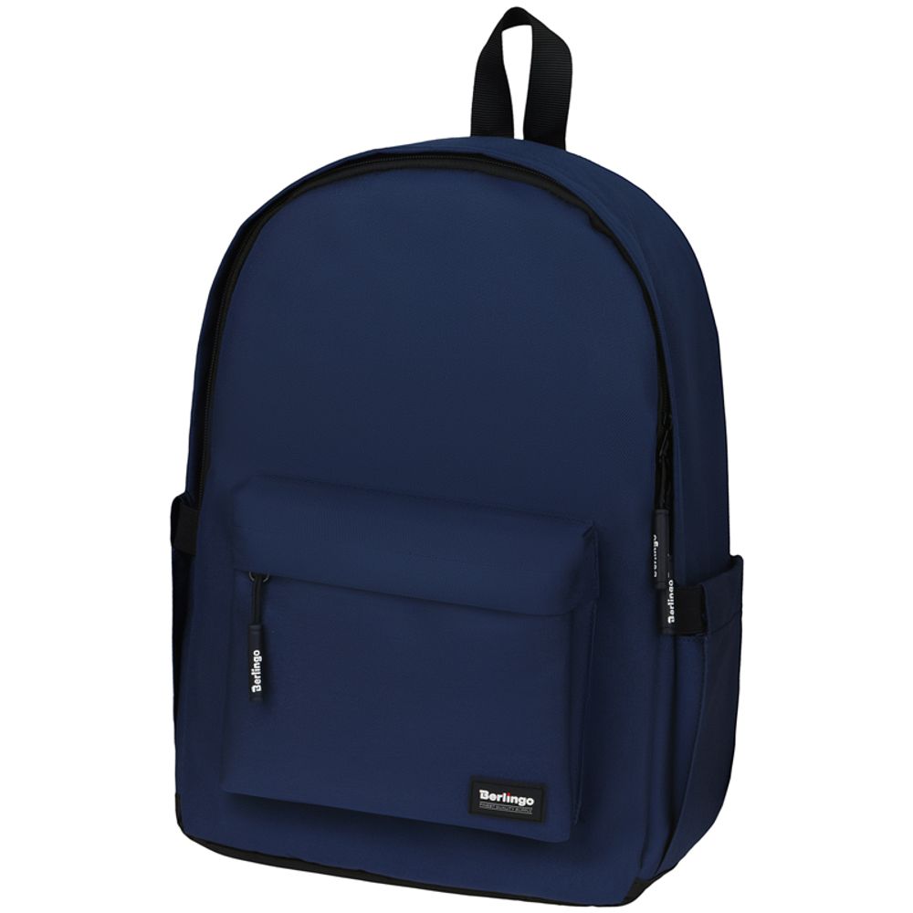 Рюкзак Berlingo Casual City blue 39,5х27х13см, 500 гр., 1отд. 3карм, уплотненная спинка