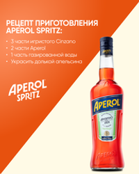 Аперитив Aperol 0,7 л. + Подарок
