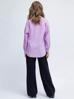 Школьная рубашка классическая oversize