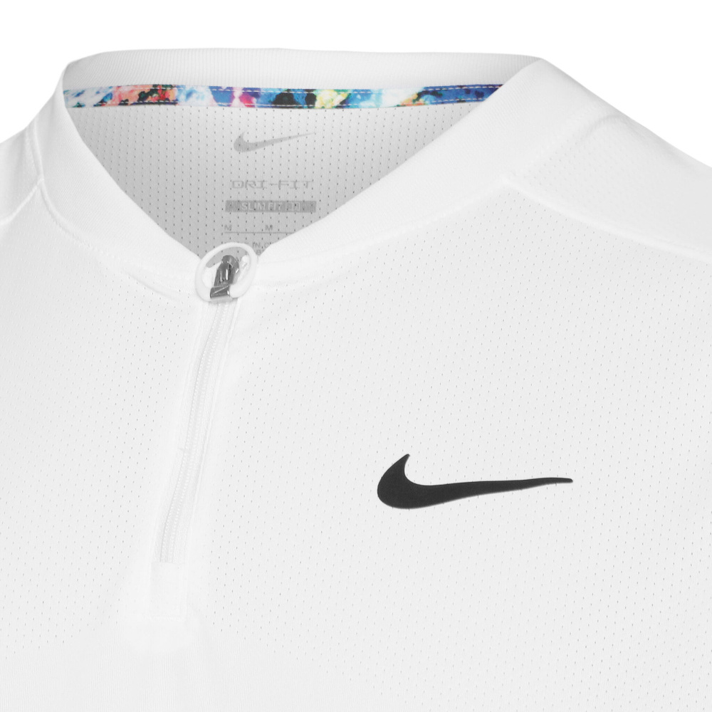 Мужское теннисное поло Nike Court Dri-Fit Slam Ultimate NT LN Polo Men - White