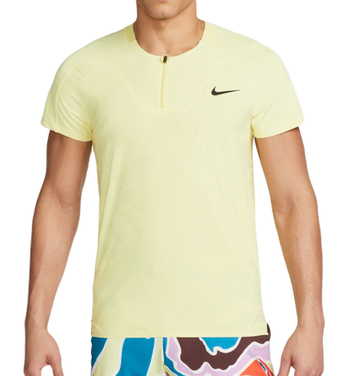 Мужское теннисное поло Nike Court Dri-Fit Adventage Slam Tennis Polo - желтый
