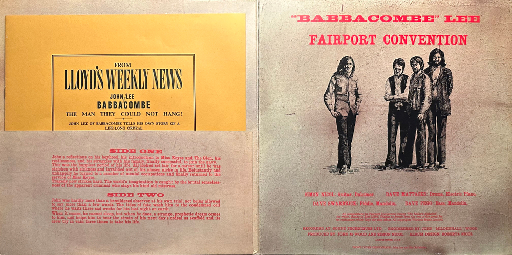 Fairport Convention - "Babbacombe" Lee (Дания 1971г.)