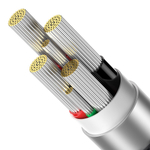 Type-C Кабель Baseus Explorer Series Auto Power-Off Fast Charging Data Cable USB to Type-C 100W - Black