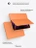 Чехол книжка для iPad Pro 11" (2,3,4 gen) Gurdini Milano Series Orange