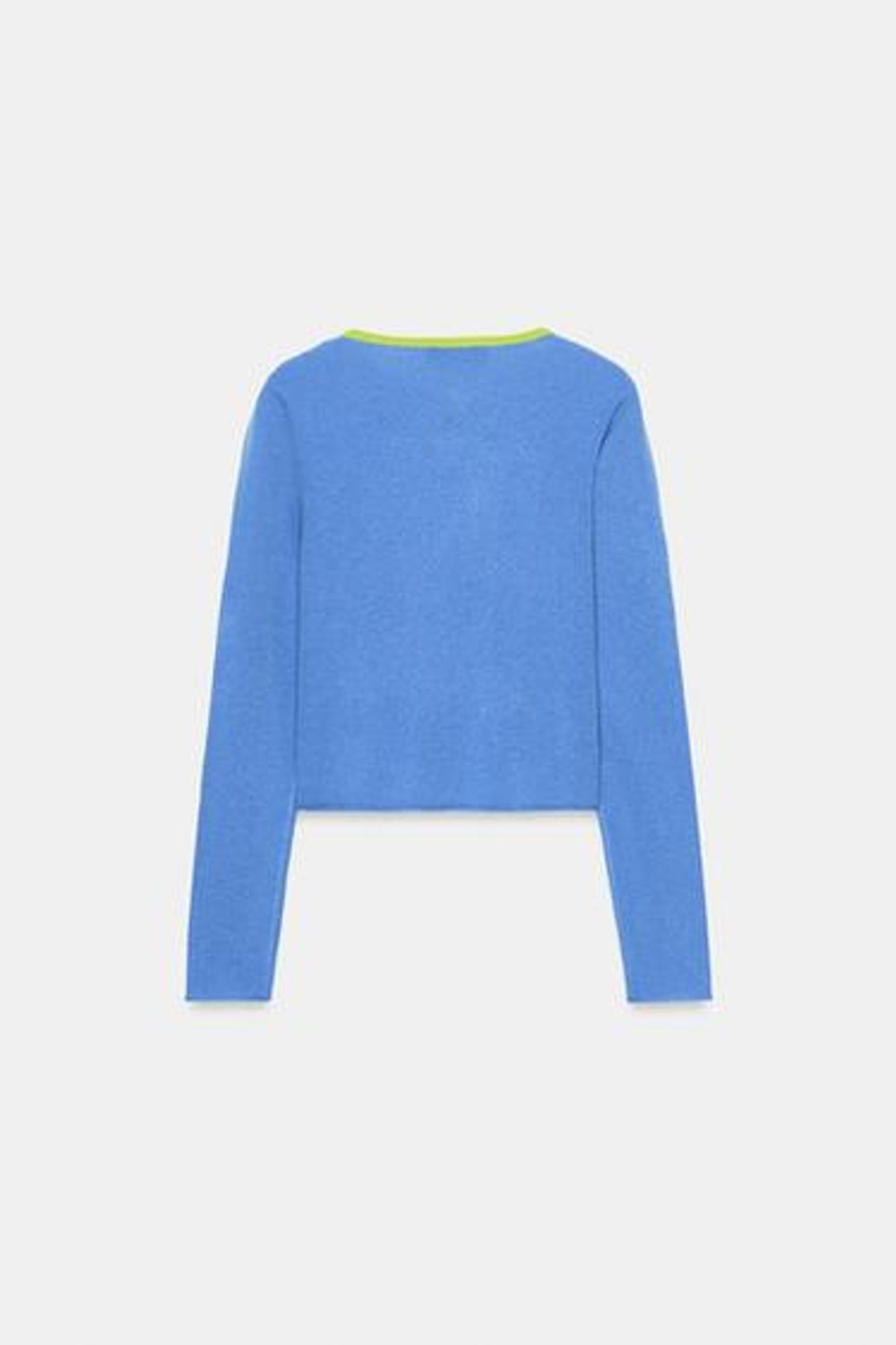 Кардиган с перекрещивающимся вырезом - ZARA