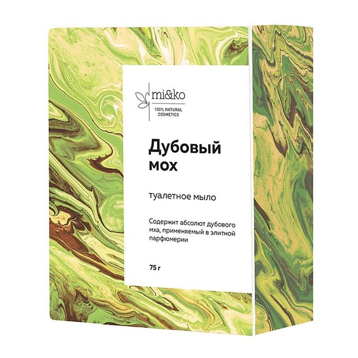 MI&amp;KO Туалетное мыло "Дубовый мох", 75 г