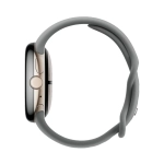 Умные часы Google Pixel Watch 3 Wi-Fi, 45mm, Champagne Gold/Hazel Band (Корпус цвета шампанское, ремешок цвета орешник)