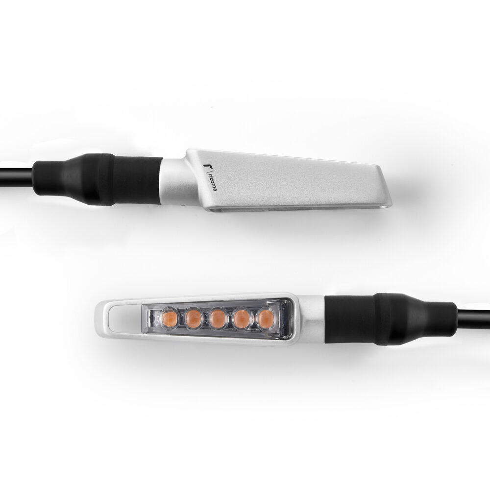 TS130-FR232B RIZOMA UNIVERSAL LED INDICATORS PAIR VISION W/MOUNTS AND WIRES