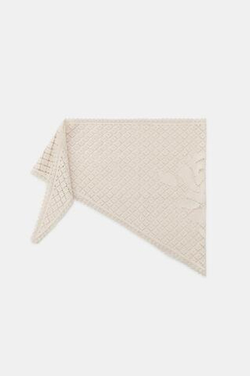 ZARA ПАРЕО ИЗ КРУЖЕВА КРОШЕ, ЭКРЮ