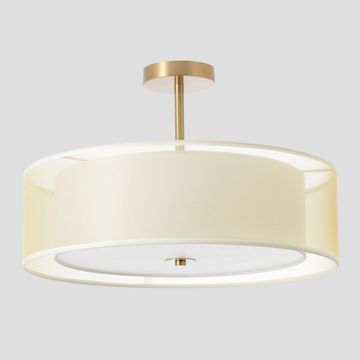 Светильник потолочный 5*Е27 MYSTERY PL5 BRASS латунь Crystal Lux