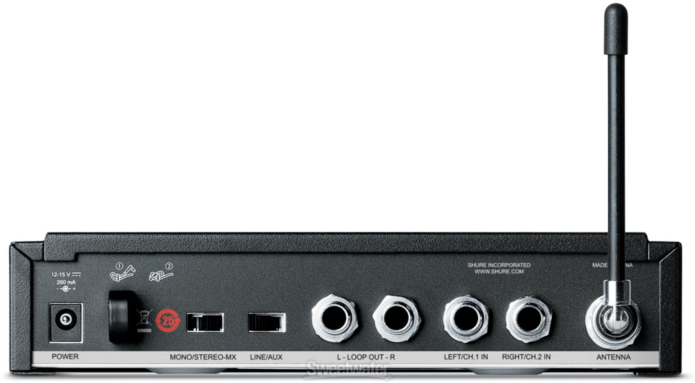 SHURE P3TERA215CL M16 686-710 MHz беспроводная система персонального мониторинга PSM300 с наушниками SE215