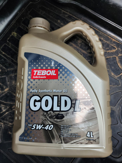 Масло моторное TEBOIL Gold L 5W-40 синтетическое 1 л 3475040
