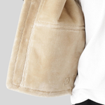 Куртка Alpha Industries Faux Leather B-3 Mod Jacket Espresso (Коричневый)