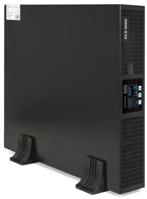 Источник бесперебойного питания Exegate PowerExpert ULS-3000.LCD.AVR.6C13.USB.RS232.SNMP.BC.2U